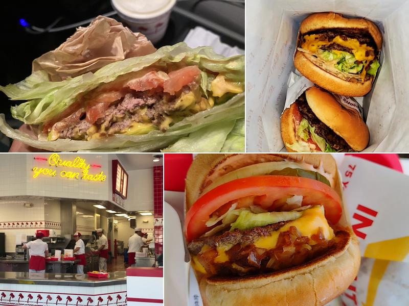 In-N-Out Burger Menu