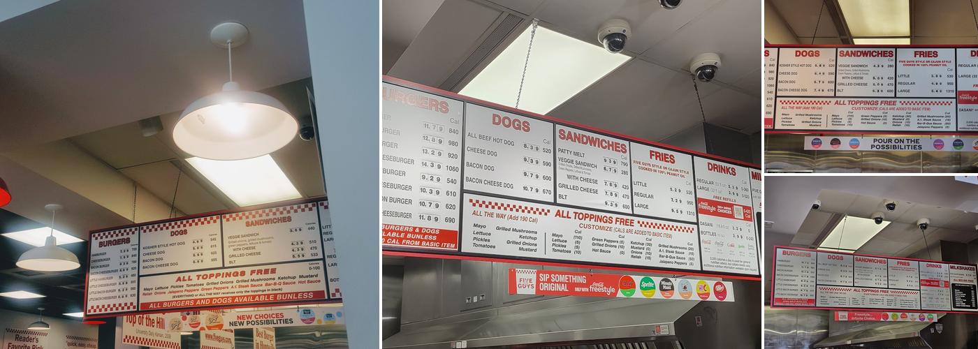 Five Guys Menu