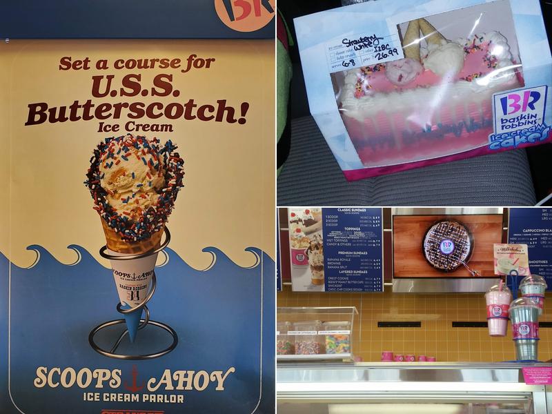 Baskin-Robbins Menu