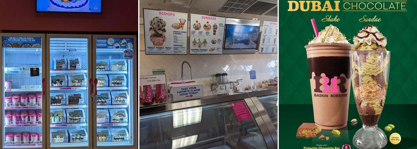 Baskin-Robbins Menu