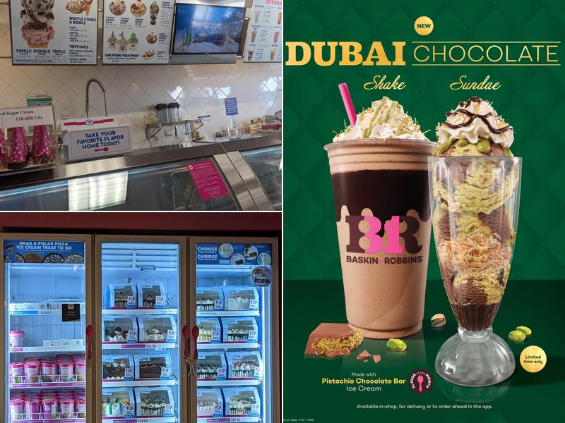 Baskin-Robbins Menu