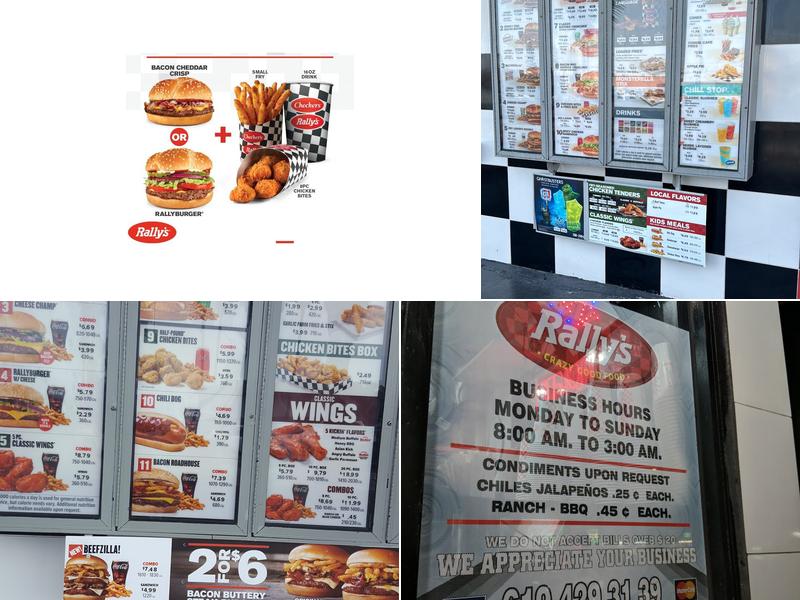 Rally's Menu