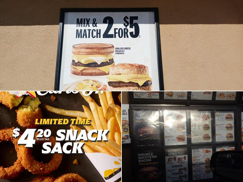 Carl’s Jr. Menu