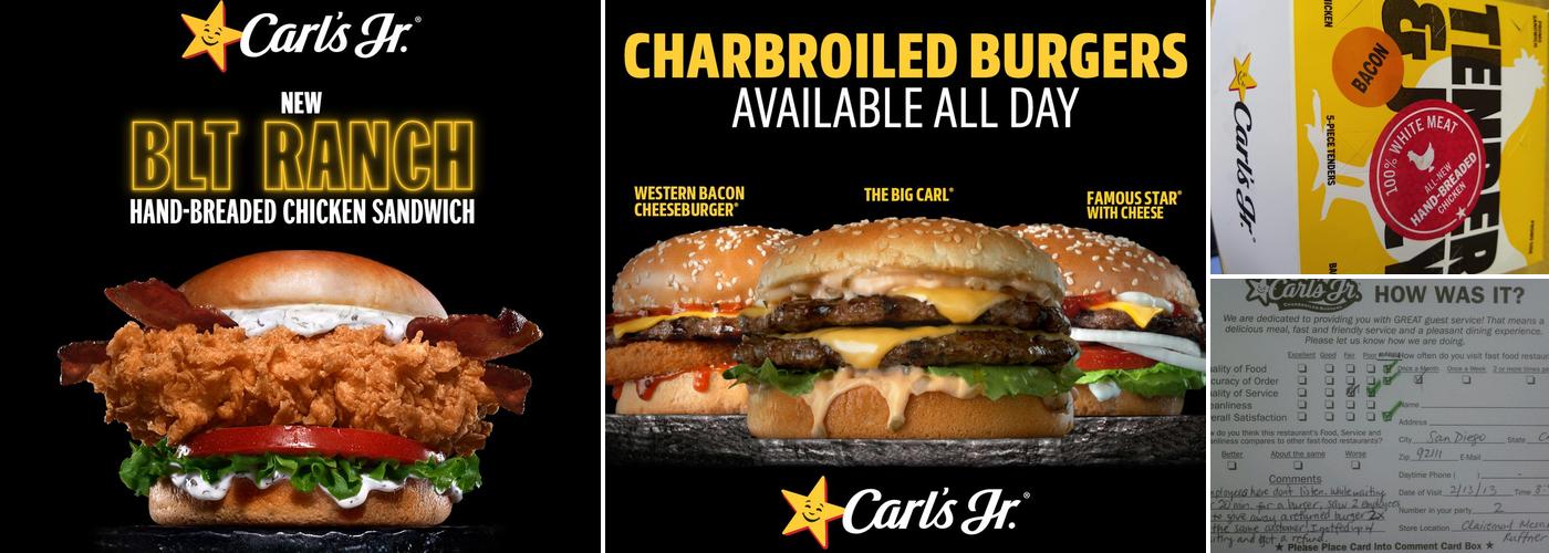 Carl’s Jr. Menu