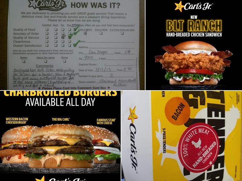 Carl’s Jr. Menu