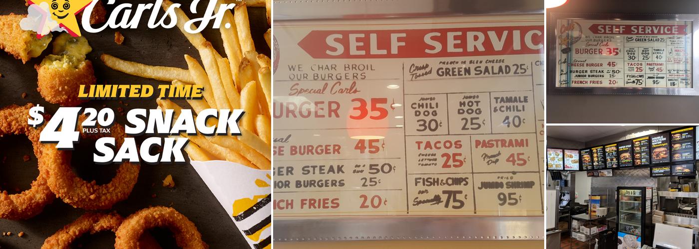 Carl’s Jr. Menu