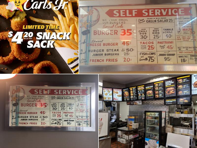 Carl’s Jr. Menu