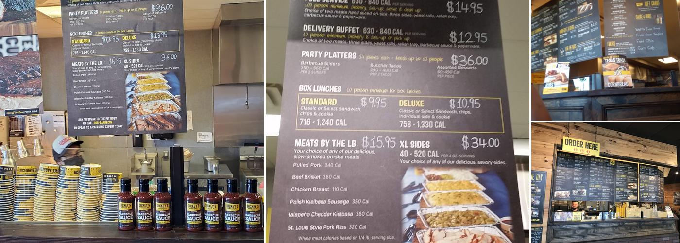 Dickey's Barbecue Pit Menu