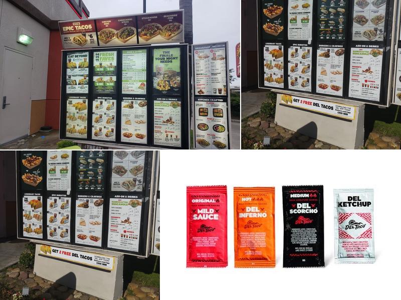 Del Taco Menu