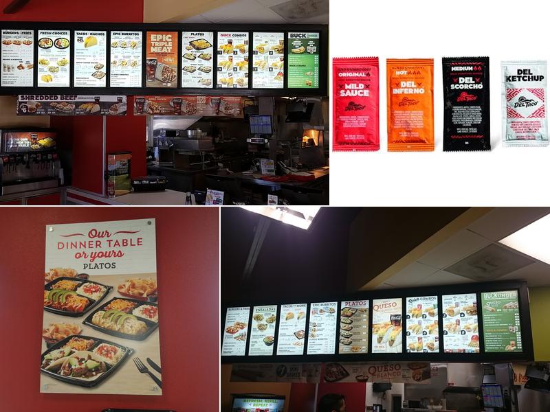Del Taco Menu
