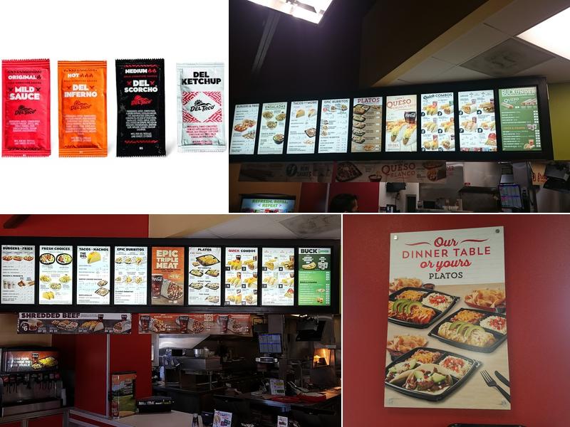 Del Taco Menu