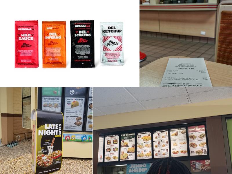 Del Taco Menu