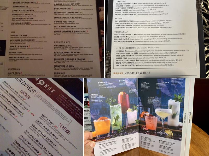 P.F. Chang's Menu