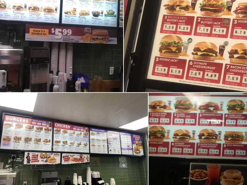 Jack In The Box Menu