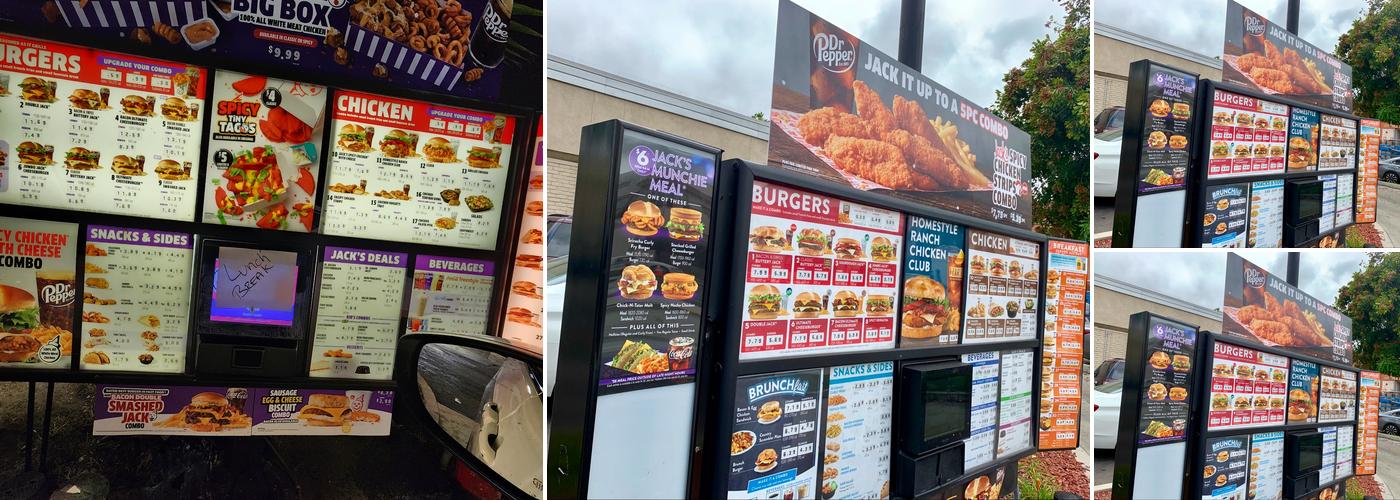 Jack In The Box Menu