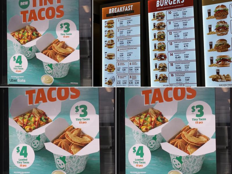 Jack in the Box Menu