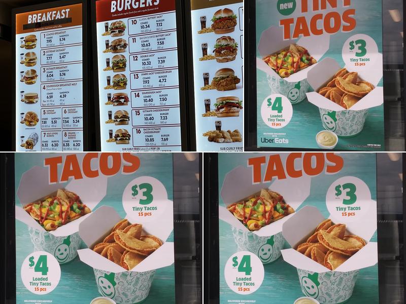 Jack in the Box Menu