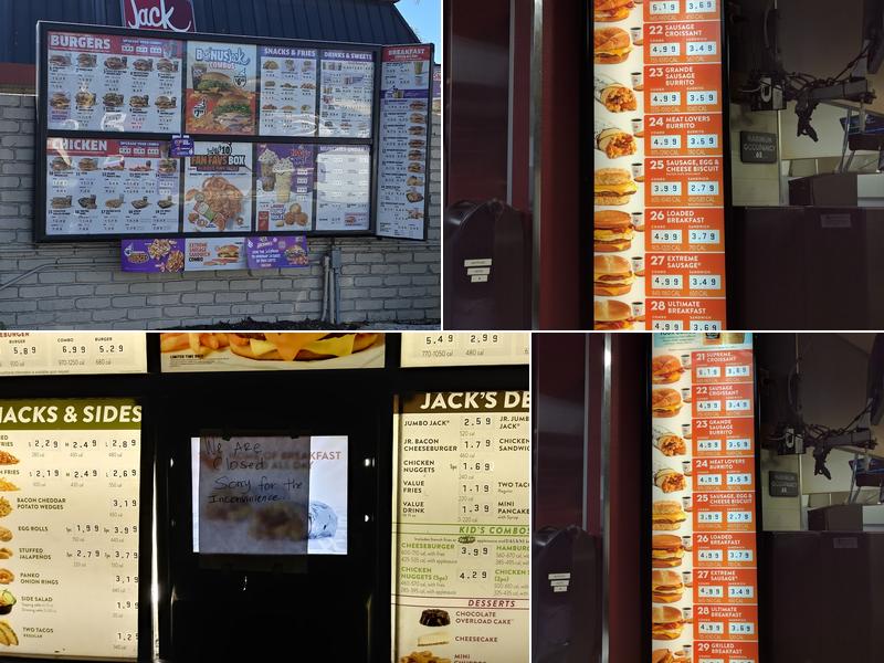Jack In The Box Menu