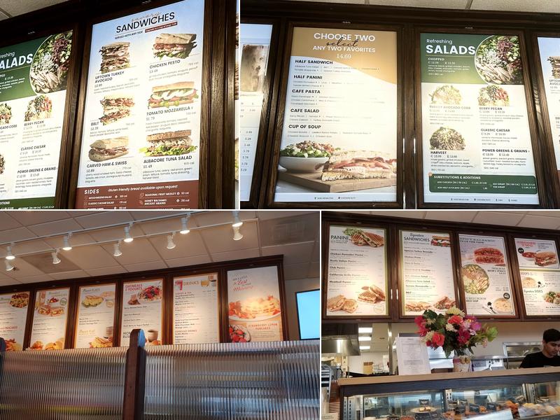 Corner Bakery Cafe Menu