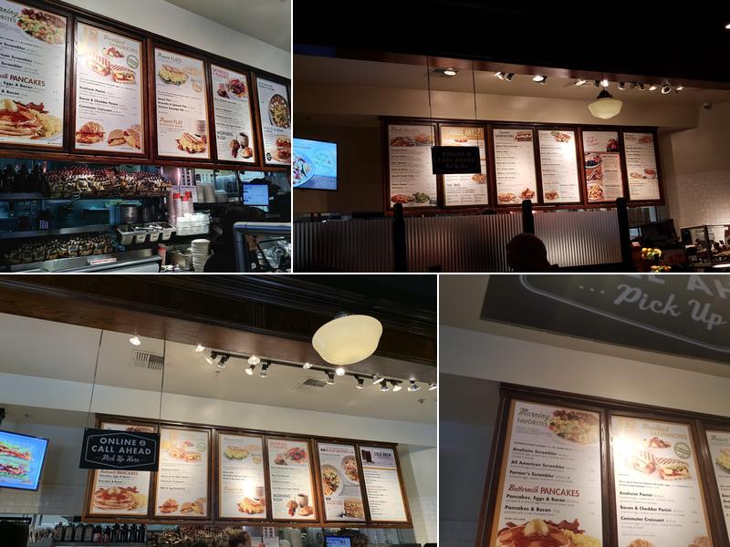 Corner Bakery Menu