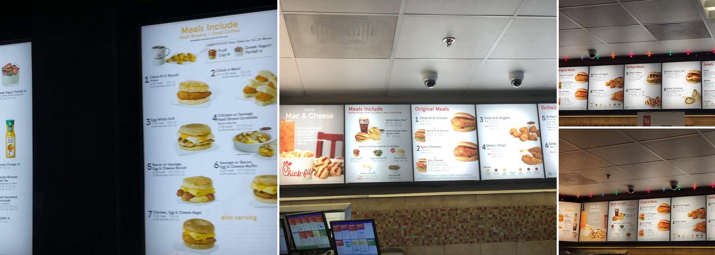 Chick-fil-A Menu
