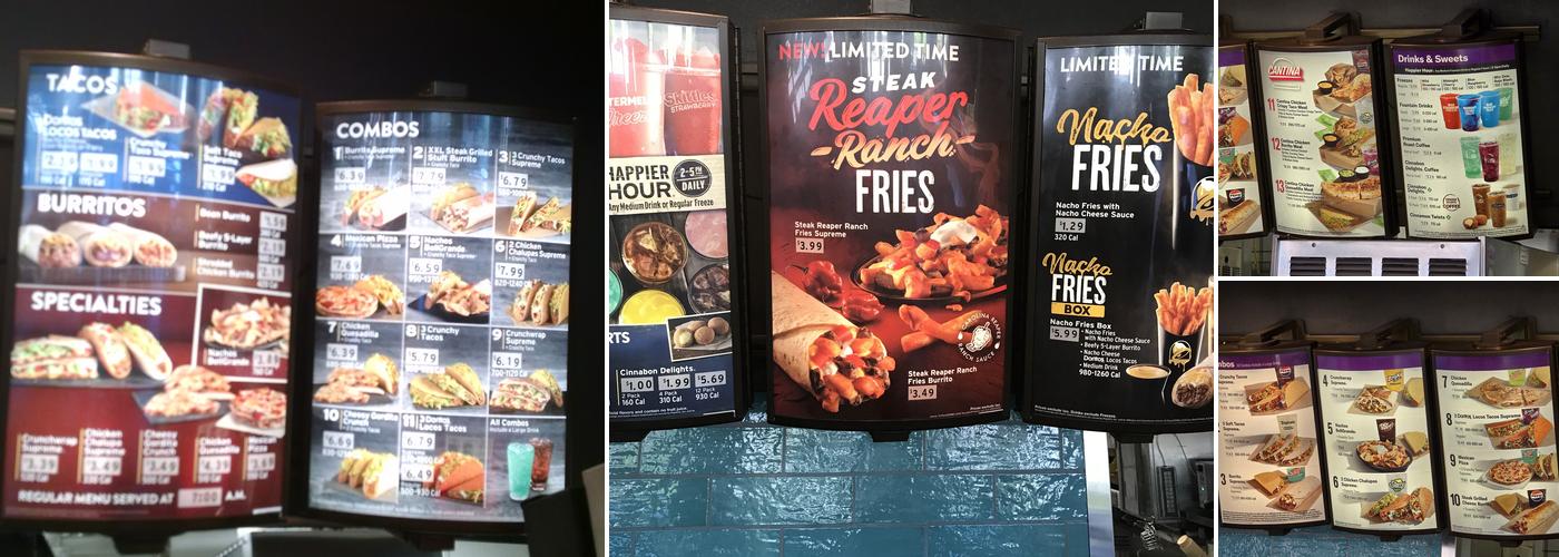 Taco Bell Menu