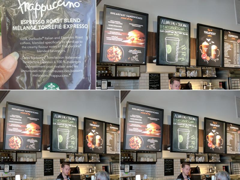 Starbucks Menu