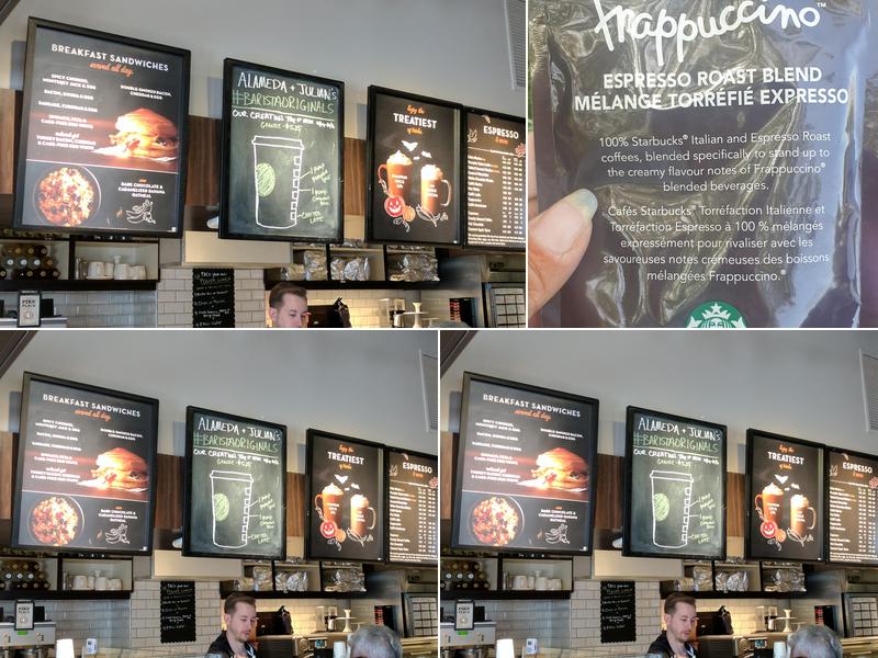 Starbucks Menu