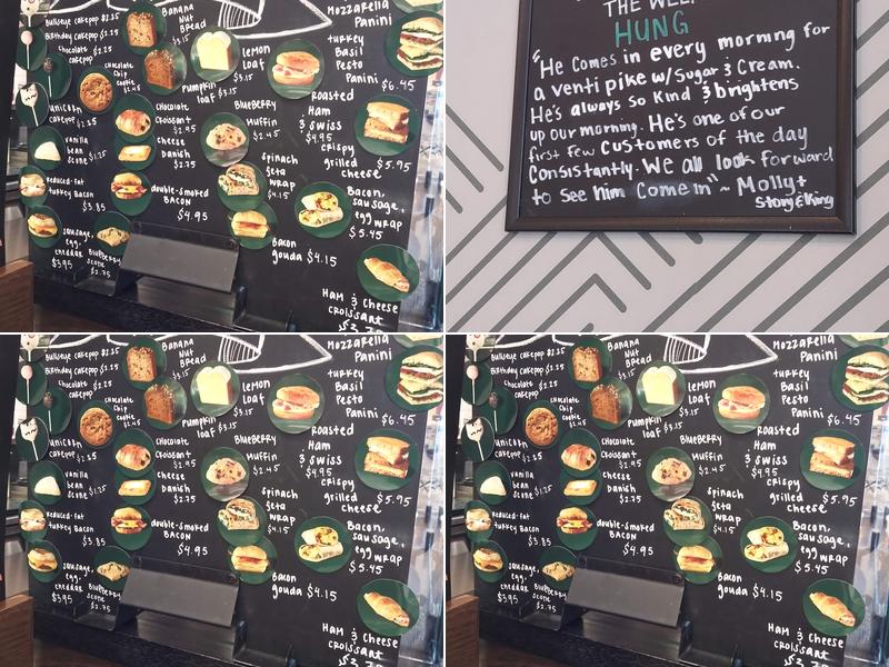 Starbucks Menu