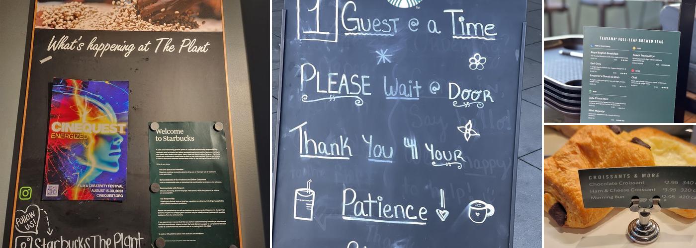 Starbucks Menu