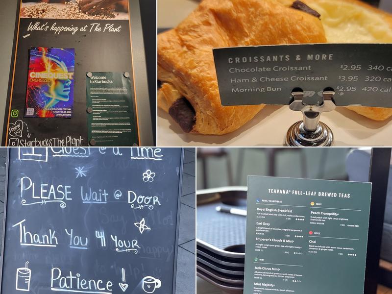 Starbucks Coffee Company Menu