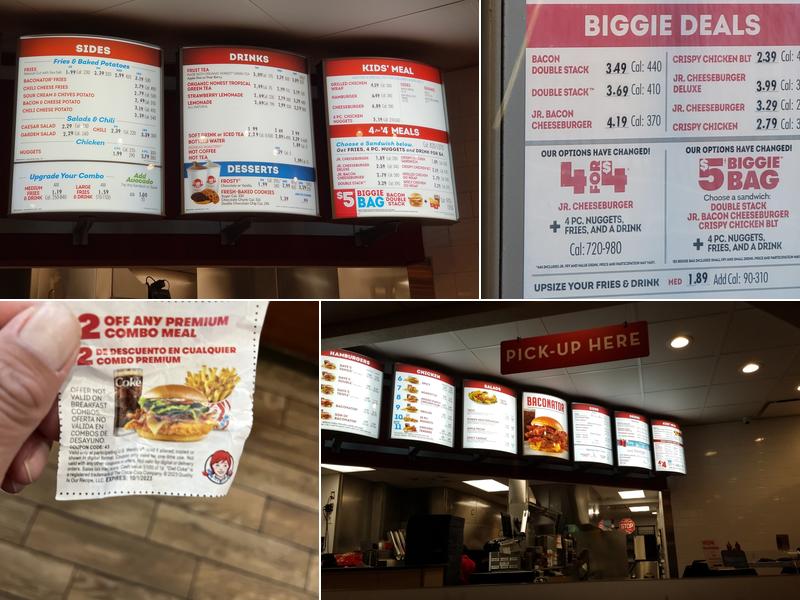 Wendy's Menu