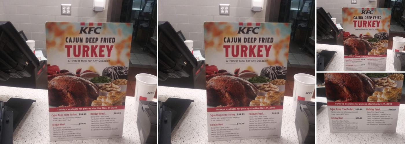 KFC Menu