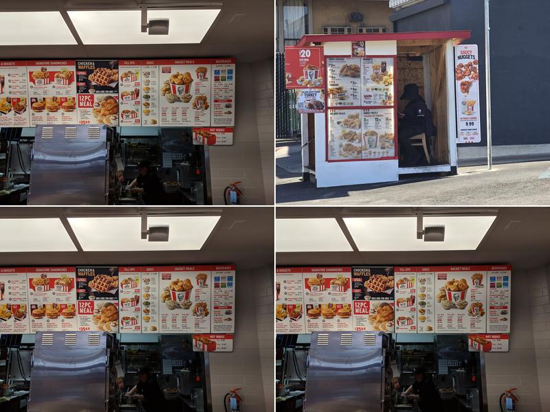 KFC Menu
