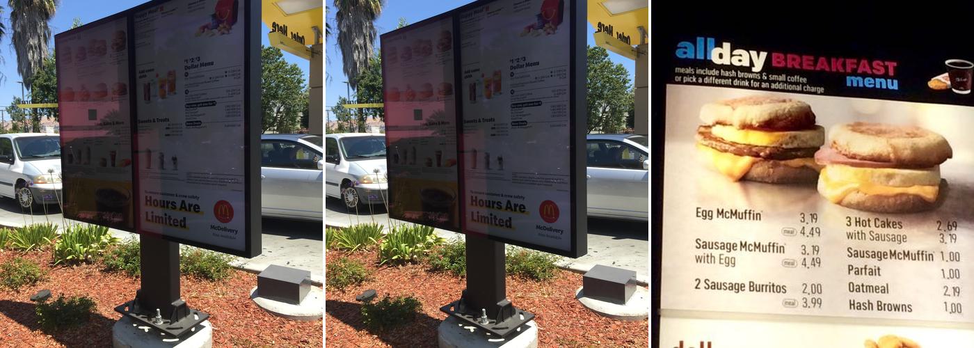 McDonald's Menu