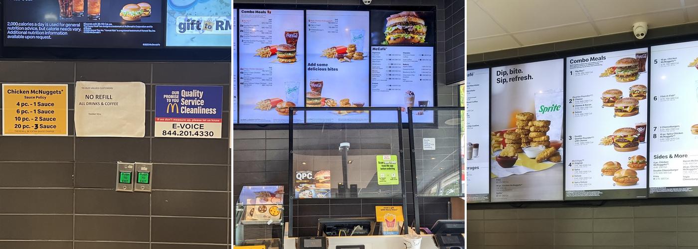 McDonald's Menu