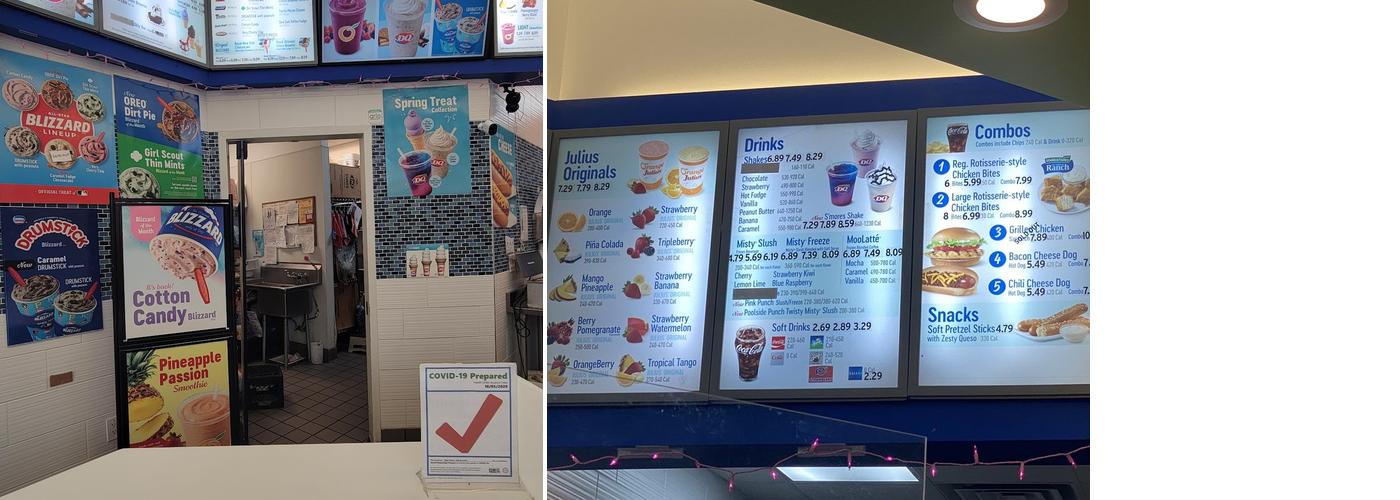 Dairy Queen (Treat) Menu