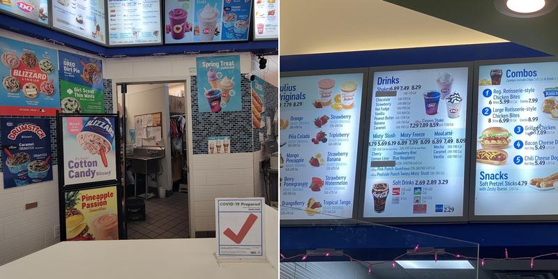 Dairy Queen (Treat) Menu