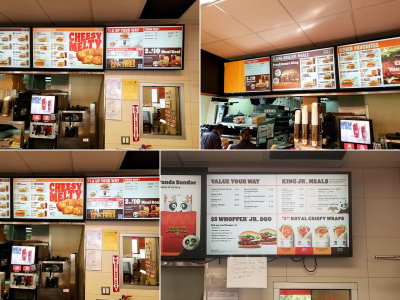 Burger King Menu
