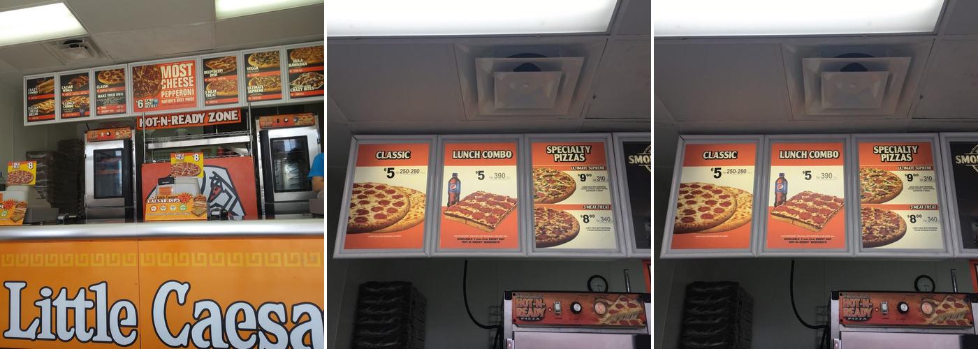 Little Caesars Pizza Menu