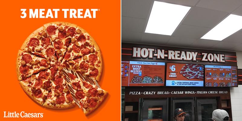 Little Caesars Pizza Menu