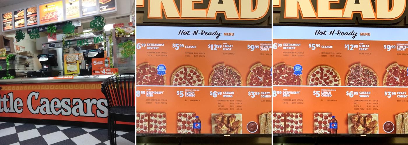 Little Caesars Pizza Menu
