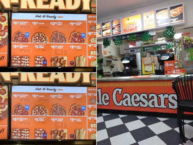 Little Caesars Pizza Menu