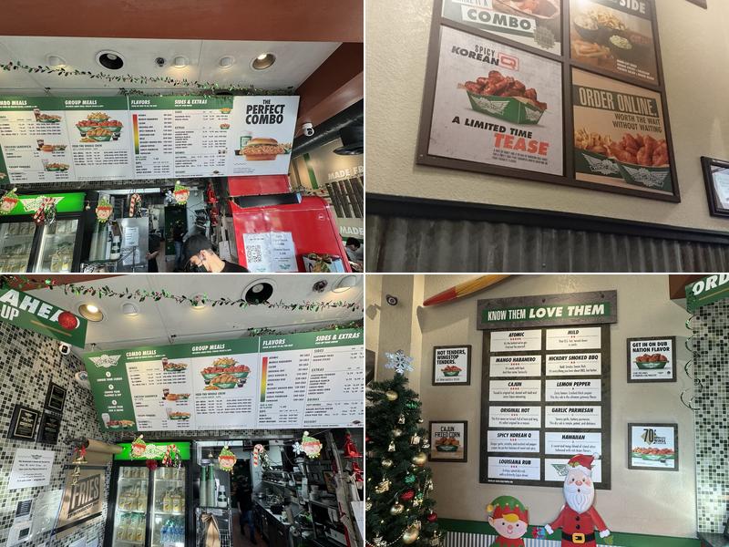 Wingstop Menu