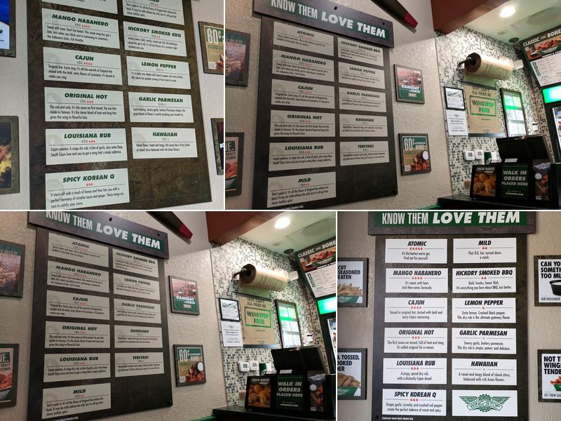 Wingstop Menu