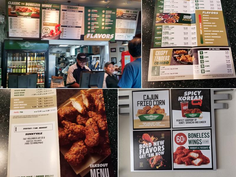 Wingstop Menu
