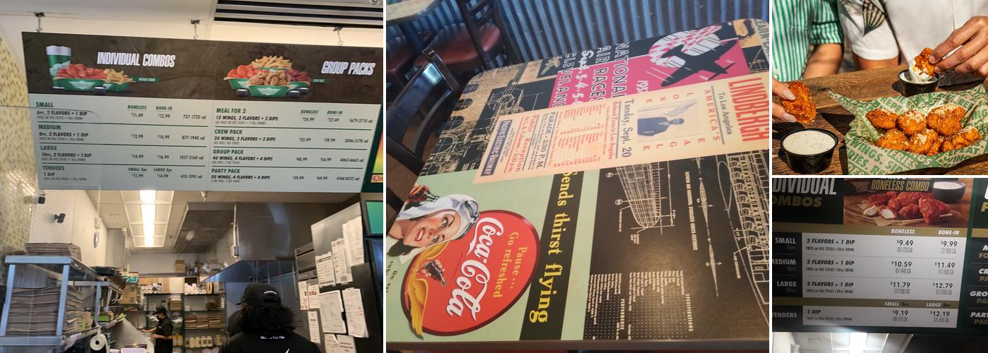 Wingstop Menu