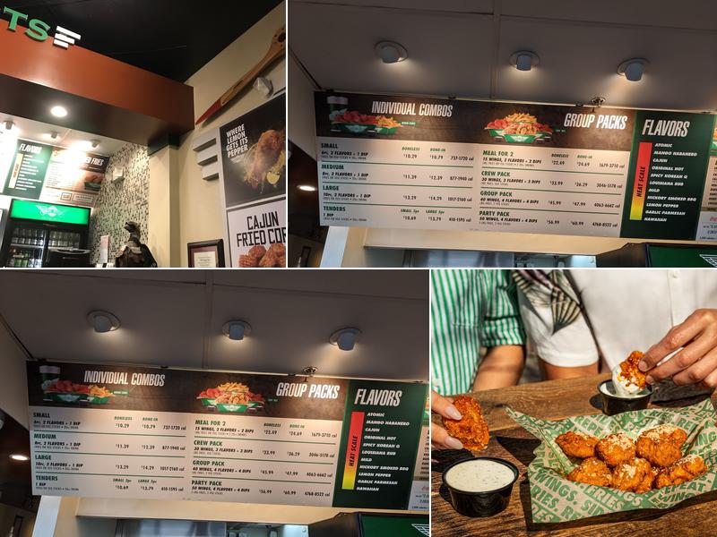 Wingstop Menu