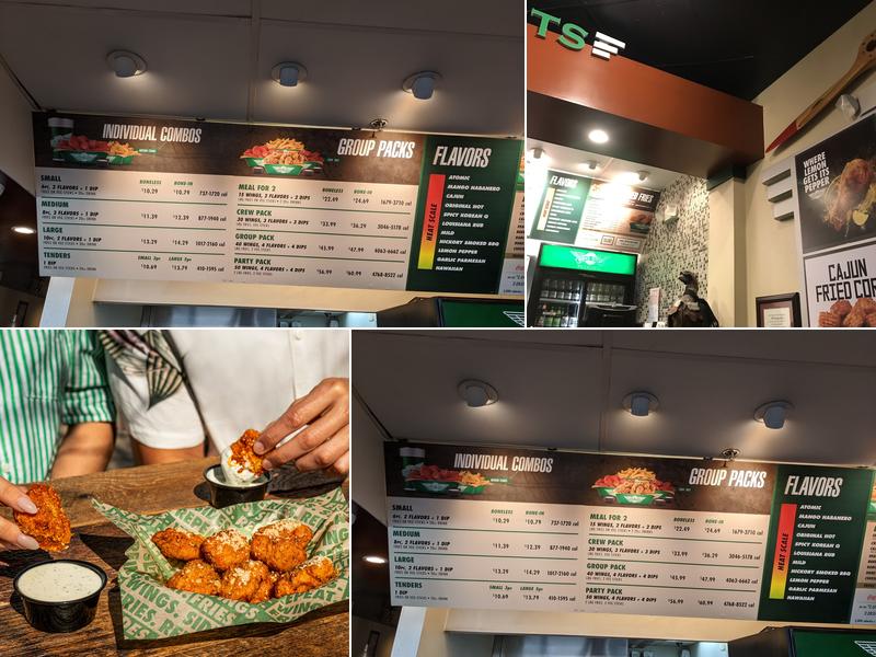 Wingstop Menu
