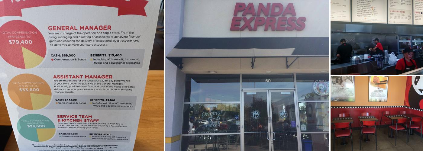 Panda Express Menu